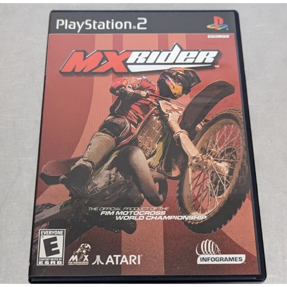 MXRider Sony PlayStation 2 PS2 2001 Complete Game with Manual